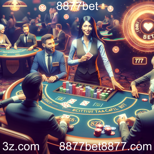 Experimente a Emoção do Cassino Ao Vivo no 8877bet